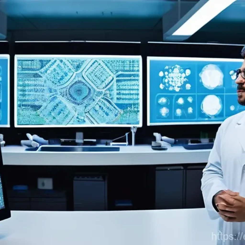 임상병리사 학습 자료 추천 - **Prompt 1: Cutting-Edge Laboratory of the Future**
"A vibrant and ultra-modern clinical laborat...