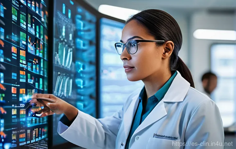 임상병리사 재교육 프로그램 - **A dynamic scene depicting continuous professional development and teamwork in a clinical lab setti... 임상병리사 재교육 프로그램 - **A dynamic scene depicting continuous professional development and teamwork in a clinical lab setti...